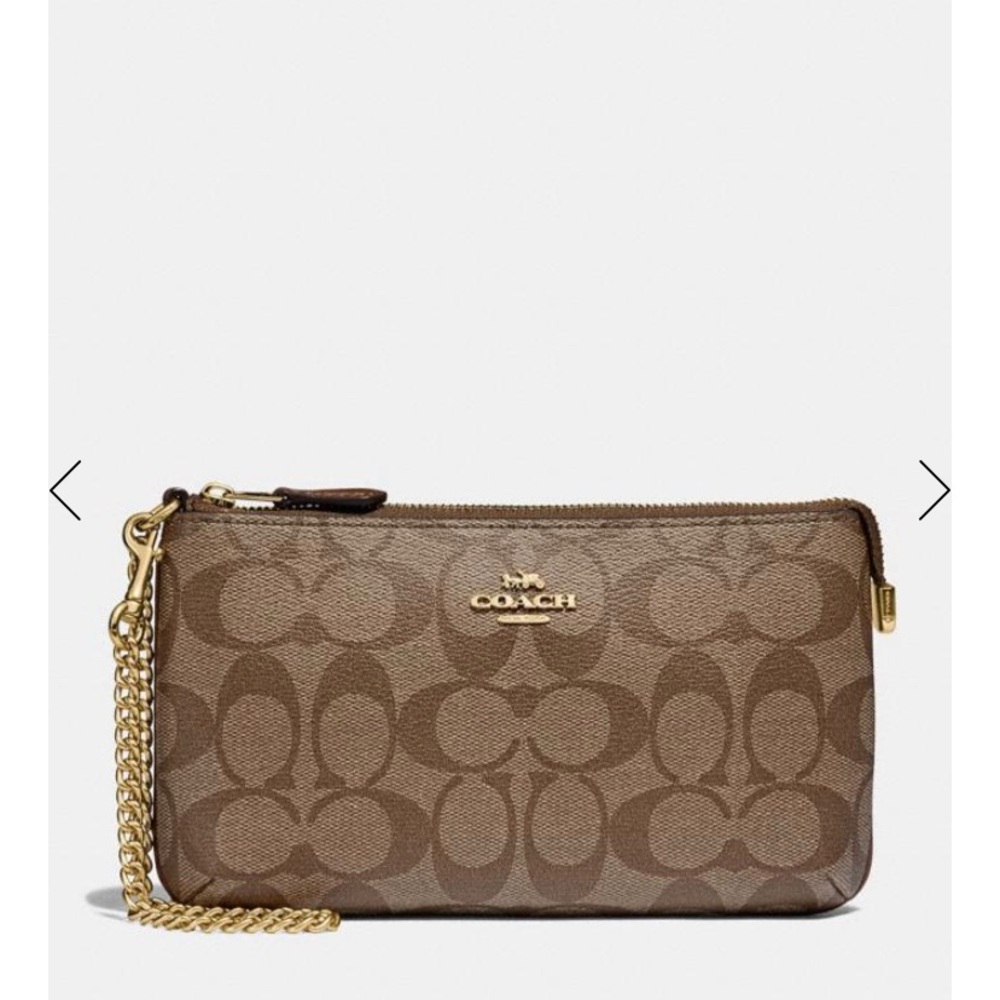 NWT  Coach Small Bag in Signature Canvas